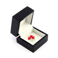 Boîte à bijoux en bois personnalisée pour femmes, boîte à bijoux en bois blanc, boîte à bijoux en bois grande taille