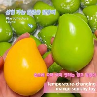 Jouet de décompression populaire ASMR à commande vocale, en forme de bâton d'arachide, jouet sensoriel souple, blocs de construction, boule faite à la main à rebond lent
