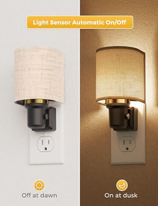 ไฟกลางคืน LED แบบเสียบปลั๊ก แสงวอร์มไวท์ พร้อมเซ็นเซอร์ตรวจจับแสงอัตโนมัติ เหมาะสำหรับห้องนั่งเล่น ห้องนอน และทางเดิน - Product Image 2