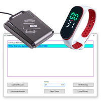 Bracelet intelligent RFID NFC de rappel numérique pour clubs, salles de sport et services VIP