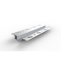 Trimless LED Profile Dissipateur thermique pour cloisons sèches de haute qualité Plâtre de gypse Plafond LED Extrusion d'aluminium 81.4*15.7mm