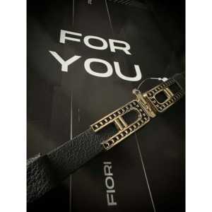 Cinturón Ajustable para Mujer con Hebilla de Aleación de Doble Punta, Estilo Casual Metálico - Product Image 2