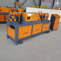 Machine automatique de redressage et de découpe de barres d'acier CNC Machine à redresser et à découper les métaux à grande vitesse pour barres rondes