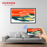 Penjualan Terbaik Jaringan Digital Sudut Penuh Elektronik Ukuran Besar Full Hd 1080P Lcd Bingkai Foto Digital dengan Aplikasi