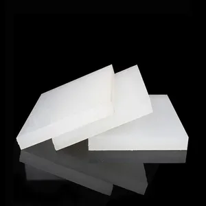 Lembar/pelat/batang Polipropilena PP plastik putih kualitas tinggi
