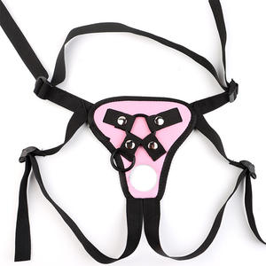 ホットセールストラップンディルドハーネスパンツレザー調節可能なベルトストラップオンパンツ男性女性レズビアンゲイ - Product Image 5