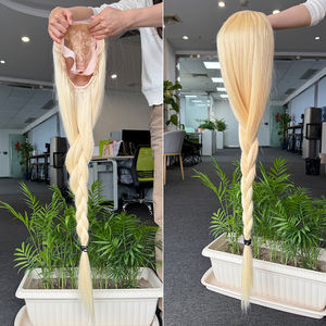 Vente en gros 8-30 pouces # Perruque 613 6x6 HD avec closure, cheveux naturels de qualité supérieure, densité 180%, perruque frontale en dentelle droite, sans perte de cheveux - Product Image 2