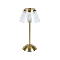 Lampe de table LED à intensité variable avec interrupteur tactile en alliage d'aluminium portable pour hôtel, restaurant, extérieur nordique, avec cordon de charge sans fil