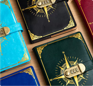 Promozionale A5 con copertina rigida per Notebook composizione di 100 pagine cancelleria B5 formato a fogli mobili blocco con Password quaderni di scuola all'ingrosso - Product Image 5