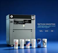 Imprimante UV Cylindrique Haute Vitesse avec Différence de Hauteur Maximale de 15 mm pour l'Impression sur Tasses, Gobelets et Bouteilles