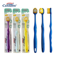 Brosse à dents japonaise ultra-douce à tête large, poils riches et colorés, manche en plastique, pour usage domestique, produits d'hygiène bucco-dentaire, usage quotidien