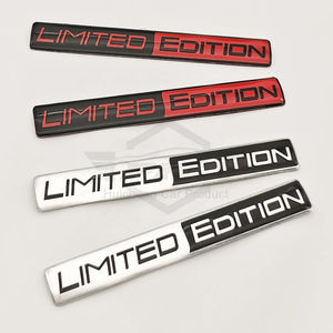 Emblème de logo universel en métal 3D pour coffre arrière et aile latérale, édition limitée, pour <span class=keywords><strong>Audi</strong></span>, Honda, Toyota, Mercedes-Benz, Mazda, moto - Product Image 1