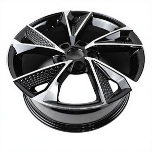 Jantes en alliage pour voitures particulières de 17, 18, 19, 20 pouces, 7.5, 8, 8.5 J, personnalisées OEM, 5x112, 5x108, 5x114.3 mm, finition noire, concaves profondes - Product Image 4