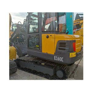 Mini excavadora usada Volvo Ec60 6ton, máquina de construcción, excavadora de segunda mano - Product Image 3