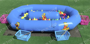 Piscine gonflable de canard de pêche <span class=keywords><strong>d</strong></span>'<span class=keywords><strong>étang</strong></span> de finition de canard de jeu de carnaval de partie <span class=keywords><strong>d</strong></span>'amusement <span class=keywords><strong>d</strong></span>'enfants avec la pompe à eau - Product Image 3
