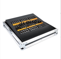Commande aile Fader aile Console scène lumières contrôleur Dmx512 Dj éclairage Console avec étui de vol pour DJ Disco scène lumière