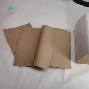 MingXuan serviettes de haute qualité personnalisées 16*21cm blanc brun pâte de bois vierge serviette recyclée 1/2 pli serviettes en papier et serviettes - Product Image 5