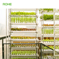 Tubes LED de culture étanches pour élevage de poulets de fruit du dragon, tubes LED UV IR T5 18W à spectre complet pour les plantes