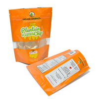 Emballage de croustilles à collation avec logo personnalisé Sachet refermable en plastique composite de qualité alimentaire Sachet pour pop-corn lait de plantain aliments pour animaux de compagnie