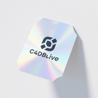 Étiquette autocollante à gratter durable holographique à code-barres avec étiquettes de marque traçables gravées au laser pour l'authentification