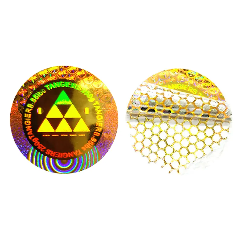 Custom printing hologram security void labels sticker transparent Anti-counterfeiting label