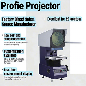 Précision inégalée : Projecteur de profil avancé doté d'un comparateur optique et d'une détection instantanée des bords - Product Image 2