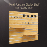 Panneaux décoratifs modernes en MDF pour mur à lamelles et présentoirs – Émissions de formaldéhyde faibles conformes à la norme E2