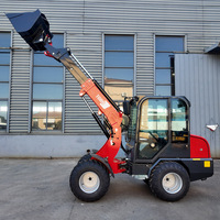 Erdbaumaschinen Radlader Teleskoplader TH180 1 Tonnen Mini-Frontlader Teleskoplader