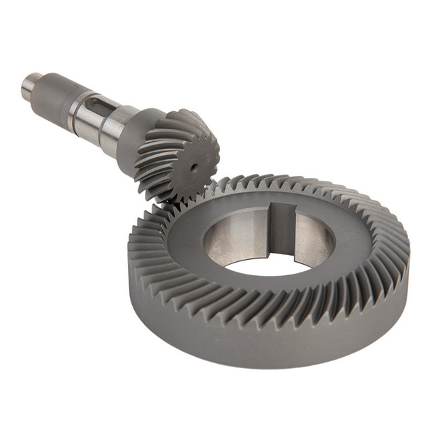 Custom Gear Machining Bevel Gears for Speed Reducers Polishing Machines Cutting Machines Angle Grinders Spline Bushings