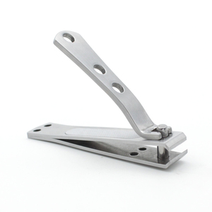 Coupe-ongles à mâchoires larges en acier inoxydable, finition mate, pour doigts et orteils, pour hommes et femmes, personnalisable, vente en gros - Product Image 1