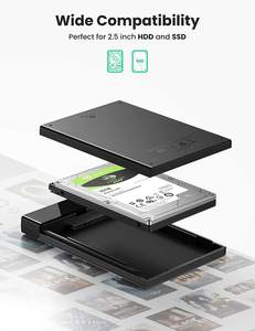 UGREEN <span class=keywords><strong>2</strong></span>,5 "Корпус жесткого диска USB C 3,1 Gen <span class=keywords><strong>2</strong></span> to SATA III 6 Гбит/с для SSD HDD 9,5 7 мм внешний жесткий диск чехол с UASP - Product Image 2