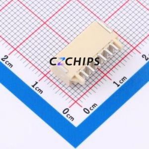 QA2009AWR-06-D1CB1-R Wire-to-Board Pin Header SMD,P=2mm,Horizontal Mount Connector 1x6P 2mm Horizontal Mount 6P - Product Image 2