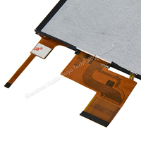 Panel LCD Táctil Capacitivo de 4.3 Pulgadas, Alto Brillo 500-1000cd/m2, IPS TFT, Resolución 480x272, Interfaz RGB-40PIN, Táctil