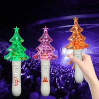Benutzer definierte Weihnachts baum LED bunte Light Stick Festival Dekoration für Werbe party liefert Weihnachts geschenke