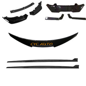 F44 black aero kit ABS diffusore posteriore labbro anteriore per <span class=keywords><strong>BMW</strong></span> <span class=keywords><strong>serie</strong></span> <span class=keywords><strong>2</strong></span> <span class=keywords><strong>2021</strong></span> 2022 - Product Image 4