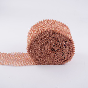 Qualité garantie 150mm Largeur Gaze de cuivre Tube de treillis métallique tricoté pur - Product Image 6