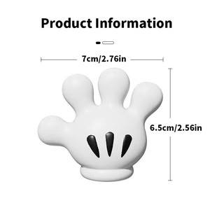 Soporte para cepillos de dientes, ventosa para toallas con diseño atractivo, gancho multifuncional, gancho sin daños, organizador de pared - Product Image 6