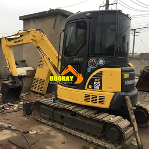 รถขุดขนาดเล็ก Komatsu PC55 รุ่น PC55MR-2 น้ำหนัก 5.5 ตัน แบบ Zero Tail Swing พร้อมใช้งาน - Product Image 1