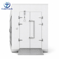 -18 ℃   Chambre froide avec compresseur Copeland CE pour boulangerie, congélateur walk-in à porte vitrée