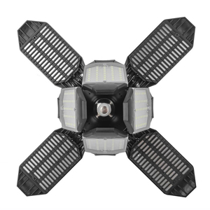 Đèn nhà để xe tám lá LED 8 + 1 6 lá 100W có thể gập lại biến dạng nhà máy kho xưởng làm việc - Product Image 4