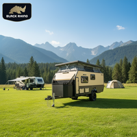 Caravane tout-terrain, remorque de camping économique, camping-car chinois de classe A, boîtier composite personnalisé, camping-cars à quatre roues motrices