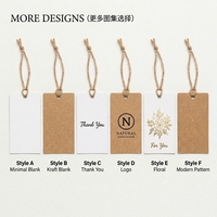 Étiquettes suspendues personnalisées en papier kraft recyclé écologique, couleurs et formes personnalisées, étiquettes de vêtements réutilisables pour chaussettes et chaussures