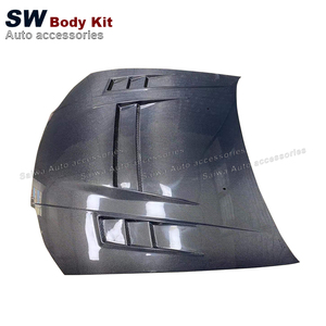 De alta calidad de fibra de carbono real agujero abierto capó del <span class=keywords><strong>motor</strong></span> de ventilación frente de la cubierta de la válvula para Nissan SILVIA S15 1999-2002 kit de cuerpo - Product Image 2