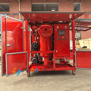 Purificateur d'huile mobile pour usage extérieur 10000 l/<span class=keywords><strong>h</strong></span>, dégazificateur d'huile de transformateur usagée, installation de filtration <span class=keywords><strong>et</strong></span> de traitement d'huile - Product Image 1
