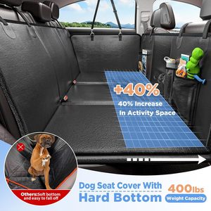 Umweltfreundliches Oxford-Material Aufblasbare Moderne Hunde-Hängematte Reisebett Einfarbiges Muster Rücksitz-Erweiterung SUV-LKW-Abdeckung - Product Image 3
