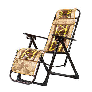 Silla <span class=keywords><strong>reclinable</strong></span> plegable para <span class=keywords><strong>playa</strong></span> al aire libre Dingsheng, sillas con alfombrilla de bambú, silla plegable - Product Image 6
