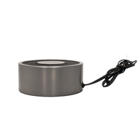 Elektromagnet Penjepit Bundar X6025 Kapasitas 50kgf/500N Pengangkat Magnetik Kuat untuk Adsorpsi dan Transportasi Lengan Robot