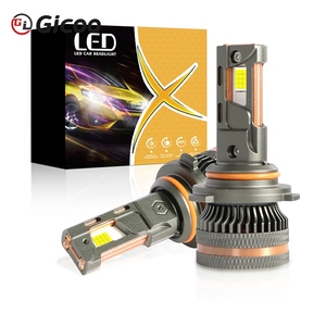 Ampoule LED GICOO K16 12V 24V CANBUS 160W H11 H3 Lampe LED H7 9005 Super Lumineuse 9006 avec Ventilateur Puce LED pour Voiture H11 Ampoule LED H4 Phare - Product Image 1