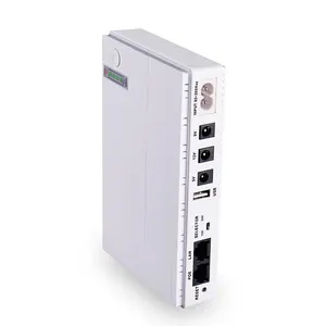 יצרן UPS 10400 mah מותאם אישית DC מיני Wifi נתב UPS 5v 9v 12v סוללת ליתיום 24V 18650 3.7V סוללה גיבוי ספק כוח