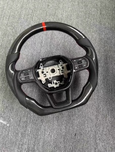 Volante Deportivo de Fibra de Carbono Perforada de Alta Calidad, Personalizado para <span class=keywords><strong>Honda</strong></span> <span class=keywords><strong>Civic</strong></span> 11ª Generación - Product Image 6